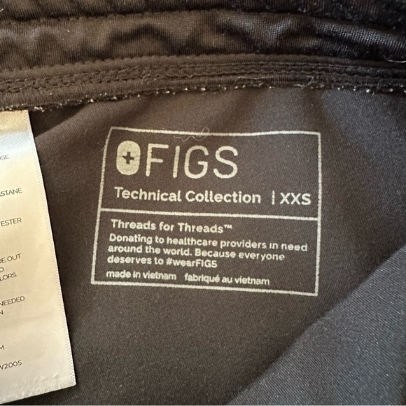 FIGS ZamoraT™ Jogger Scrub Pants Black PO2255 - Picture 10 of 14